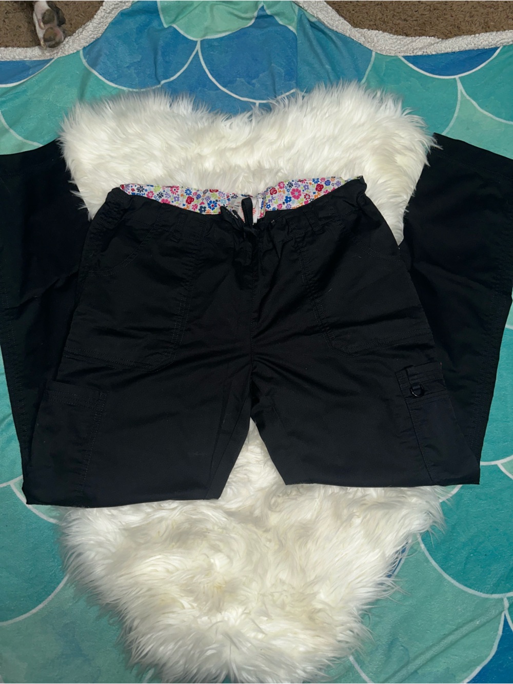 Koi stretch scrub pants large tall